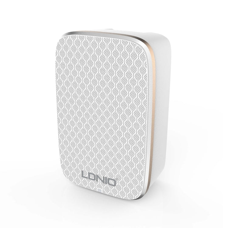 LDNIO A2204 2 in 1 12W Dual USB Interface Travel Charger Mobile Phone Charger with Type-C / USB-C Data Cable, EU Plug - USB Charger by LDNIO | Online Shopping UK | buy2fix