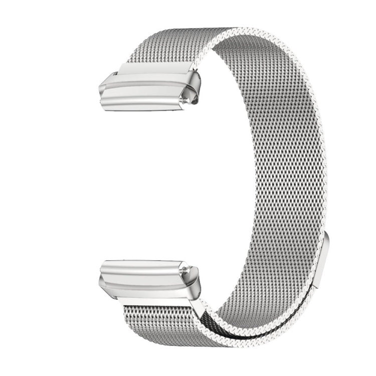 For Redmi Watch 3 Lite / Watch 3 Active Mijobs Milan Magnetic Metal Watch Band(Silver) - Watch Bands by MIJOBS | Online Shopping UK | buy2fix