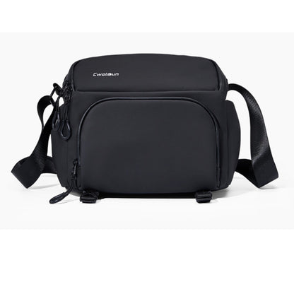 Cwatcun D101 Crossbody Camera Bag Photography Lens Shoulder Bag, Size:29 x 24 x 17cm(Black) - Strap Satchel by Cwatcun | Online Shopping UK | buy2fix