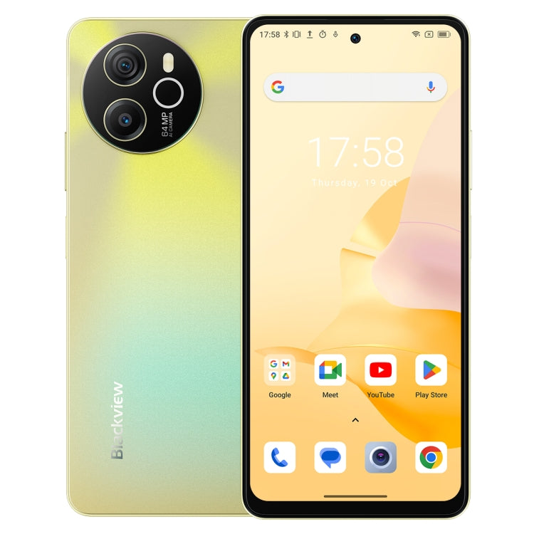 Blackview SHARK 8, 8GB+256GB, Fingerprint Identification, 6.78 inch Android 13 MTK6789 Helio G99 Octa Core up to 2.2GHz, Network: 4G, OTG(Scorching Gold) - Blackview by Blackview | Online Shopping UK | buy2fix