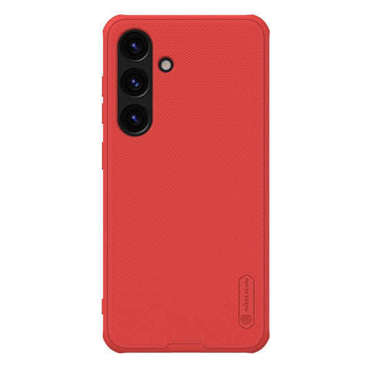 For Samsung Galaxy S24+ 5G NILLKIN Frosted Shield Pro PC + TPU Phone Case(Red) - Galaxy S24+ 5G Cases by NILLKIN | Online Shopping UK | buy2fix