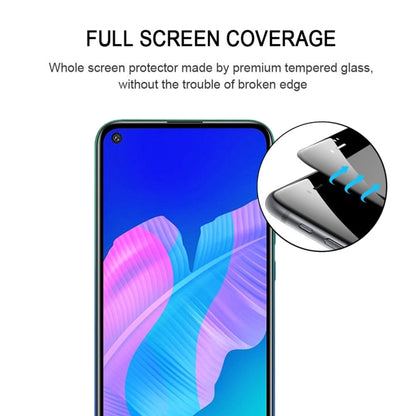 For Huawei P40 Lite E Full Glue Full Screen Tempered Glass Film - Mobile Accessories by buy2fix | Online Shopping UK | buy2fix