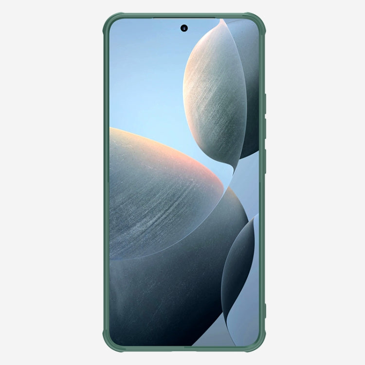 For Xiaomi Redmi K70/K70 Pro NILLKIN Black Mirror Prop CD Texture Mirror Precise Hole Phone Case(Green) - Xiaomi Cases by NILLKIN | Online Shopping UK | buy2fix