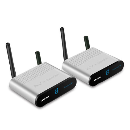 Measy AV230-2 2.4GHz Set-top Box Wireless Audio / Video Transmitter + 2 Receiver, Transmission Distance: 300m, US Plug - Consumer Electronics by Measy | Online Shopping UK | buy2fix