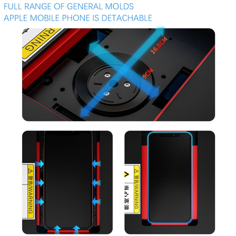 TBK 288M Automatic Screen Disassembly Machine Built-in Vacuum Pump, AU Plug - Separation Equipment by TBK | Online Shopping UK | buy2fix