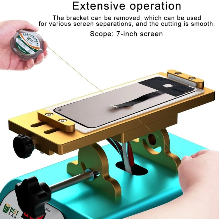 BEST B-918B 7 inch Multi-function Mobile Phone Screen Rotary Separator, EU Plug - Separation Equipment by BEST | Online Shopping UK | buy2fix