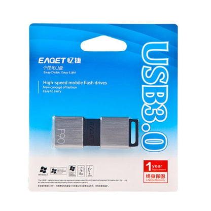 EAGET F90 128G USB 3.0 Interface Metal Flash U Disk - Computer & Networking by EAGET | Online Shopping UK | buy2fix