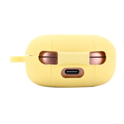 Anti-fall Silicone Earphone Protective Case with Hook For Samsung Galaxy Buds Live/ Buds2 / Buds Pro / Buds2 Pro (Yellow) - Samsung Earphone Case by buy2fix | Online Shopping UK | buy2fix