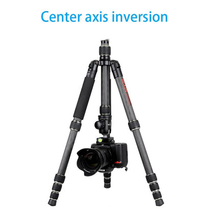 BEXIN BX255C K30 Portable Carbon Fiber Tripod for Camera Dslr - Tripods by BEXIN | Online Shopping UK | buy2fix