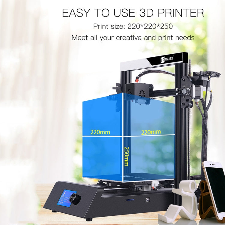 JGAURORA Magic 250W LCD Display Desktop 3D Printer with Knob Control - Consumer Electronics by JGAURORA | Online Shopping UK | buy2fix