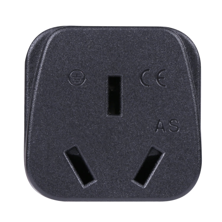 Portable Three-hole AU to EU Plug Socket Power Adapter - Consumer Electronics by buy2fix | Online Shopping UK | buy2fix
