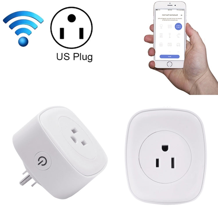 Sonoff 10A WiFi Remote Control Smart Power Socket Works with Amazon Alexa & Google Assistant, AC 85-265V (White) - Consumer Electronics by Sonoff | Online Shopping UK | buy2fix