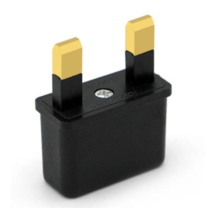 100 PCS UK Plug to US/EU Plug Adapter Power Socket Travel Converter - Consumer Electronics by buy2fix | Online Shopping UK | buy2fix