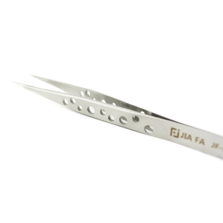 JIAFA JF-601 High-strength Straight Tip Tweezers(Silver) - Tweezers by JIAFA | Online Shopping UK | buy2fix