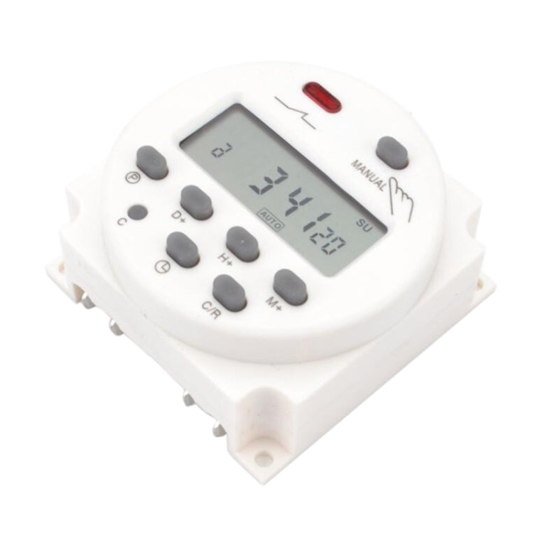 CN101A AC110V Microcomputer Time Switch Digital LCD Power Timer - Smart Switch by buy2fix | Online Shopping UK | buy2fix