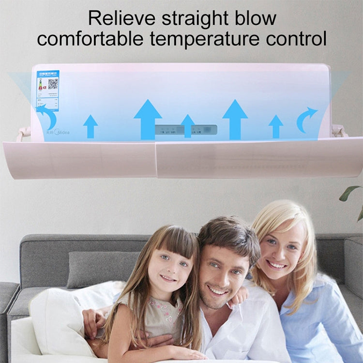Bedroom Wall-Mounted Baby Universal Anti-Straight Blowing Air Conditioning Windshield Wind Deflector Shroud, S Three Board Version - Home & Garden by buy2fix | Online Shopping UK | buy2fix