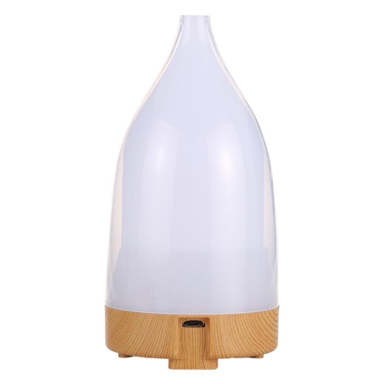 5W Bulb Shape Mini Humidifier with Colorful Light, Capacity: 50ml, DC 5V(White) - Home & Garden by buy2fix | Online Shopping UK | buy2fix