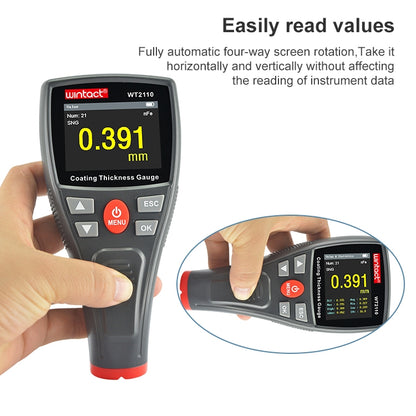 Wintact WT2110 Color Screen Display Coating Thickness Gauge - Coating Thickness Gauge by Wintact | Online Shopping UK | buy2fix