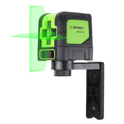 SNDWAY SW-311G Laser Level Covering Walls and Floors 2 Line Green Beam IP54 Water / Dust proof(Green) - Consumer Electronics by SNDWAY | Online Shopping UK | buy2fix