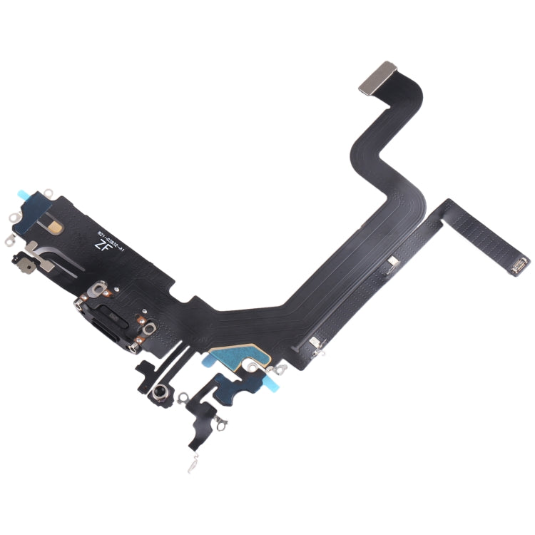 For iPhone 14 Pro Max Charging Port Flex Cable(Black) -  by buy2fix | Online Shopping UK | buy2fix