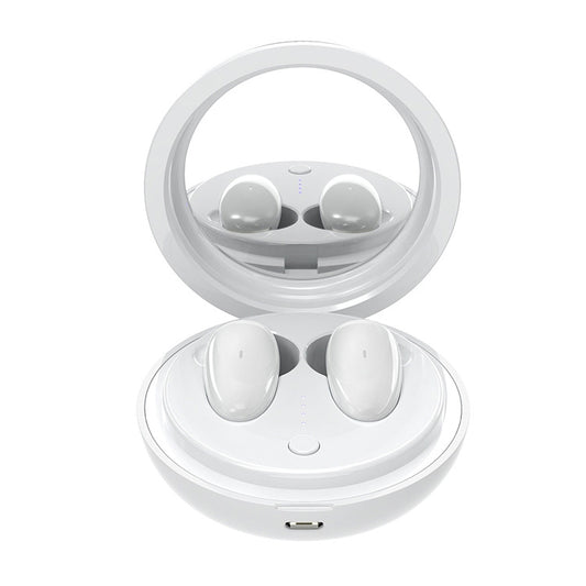 REMAX TWS-9 Bluetooth Wireless Stereo Earphone with Charging Box(White) - TWS Earphone by REMAX | Online Shopping UK | buy2fix