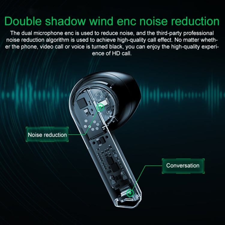 Original Xiaomi Black Shark Noise Reduction True Wireless Bluetooth Earphone (White) - TWS Earphone by Xiaomi | Online Shopping UK | buy2fix