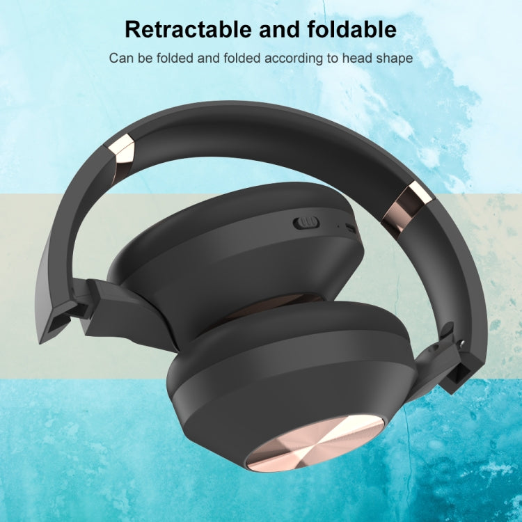 Mucro L36 Foldable Bluetooth Headset with SD Card Slot & Storage Box(Black) - Headset & Headphone by Mucro | Online Shopping UK | buy2fix