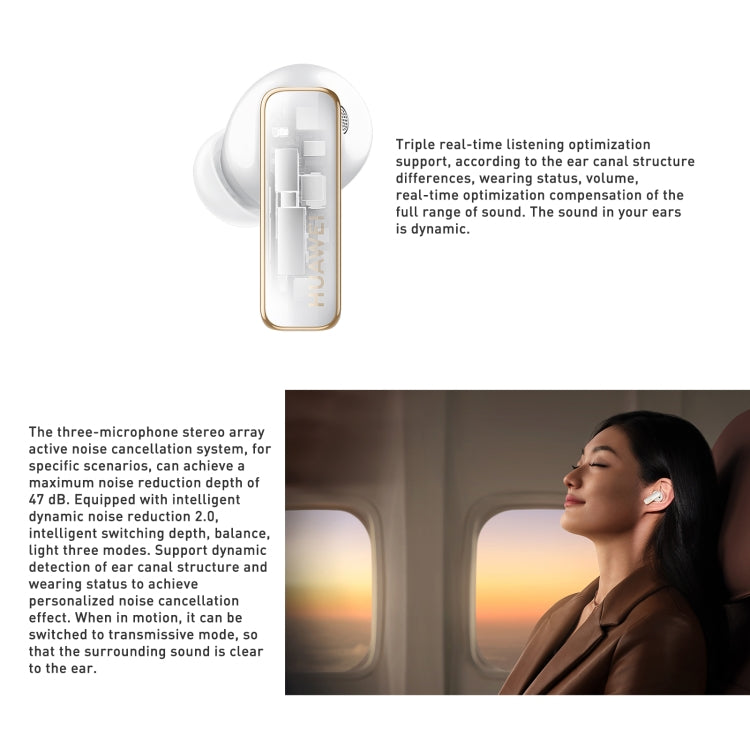 HUAWEI FreeBuds Pro 2 + TWS Extrasensory Perception Wireless Earphone Support Heart Rate & Body Temperature Monitoring(White) - Bluetooth Earphone by Huawei | Online Shopping UK | buy2fix