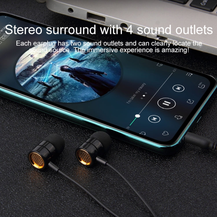 IVON E49 3.5mm Stereo Music Earphone - In Ear Wired Earphone by IVON | Online Shopping UK | buy2fix