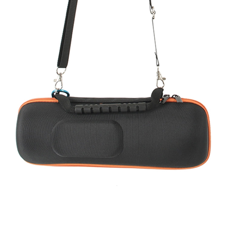 EVA Outdoor Bluetooth Speaker Storage Box with Shoulder Strap & Carabiner For JBL Charge 5(Orange) - Protective Case by buy2fix | Online Shopping UK | buy2fix