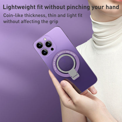 Ultra-thin Metal Phone Holder (Dark Green) - Ring Holder by buy2fix | Online Shopping UK | buy2fix