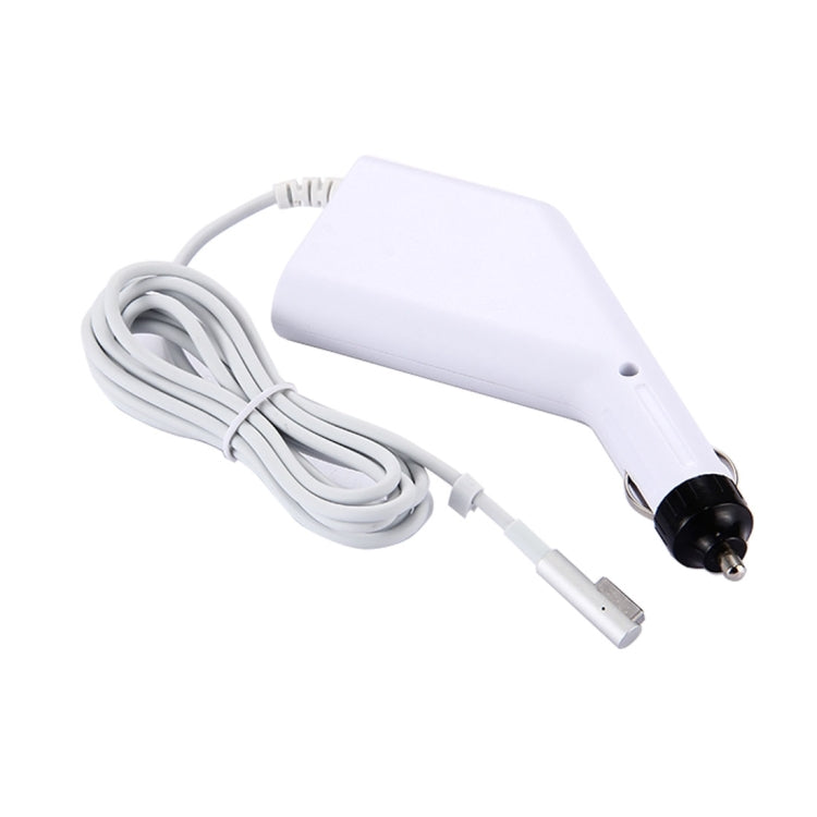 85W 18.5V 4.6A 5 Pin L Style MagSafe 1 Car Charger with 1 USB Port for Apple Macbook A1150 / A1151 / A1172 / A1184 / A1211 / A1370 , Length: 1.7m - Cable & Adapter by buy2fix | Online Shopping UK | buy2fix