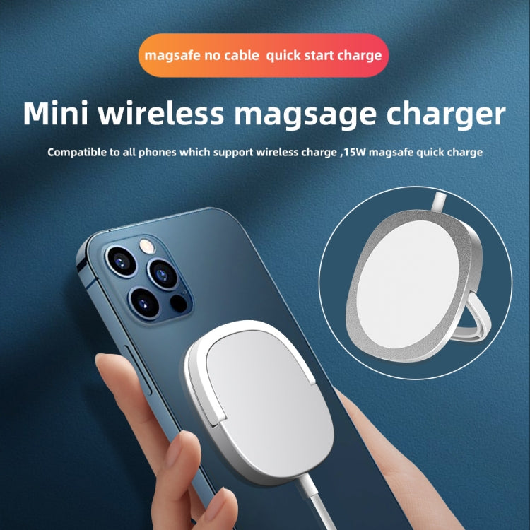 Y3 15W Ultra-thin MagSafe Magnetic Wireless Charger (White) - Wireless Charger by buy2fix | Online Shopping UK | buy2fix