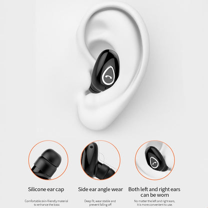 YX01 Sweatproof Bluetooth 4.1 Wireless Bluetooth Earphone, Support Memory Connection & HD Call (Silver) - Bluetooth Earphone by buy2fix | Online Shopping UK | buy2fix