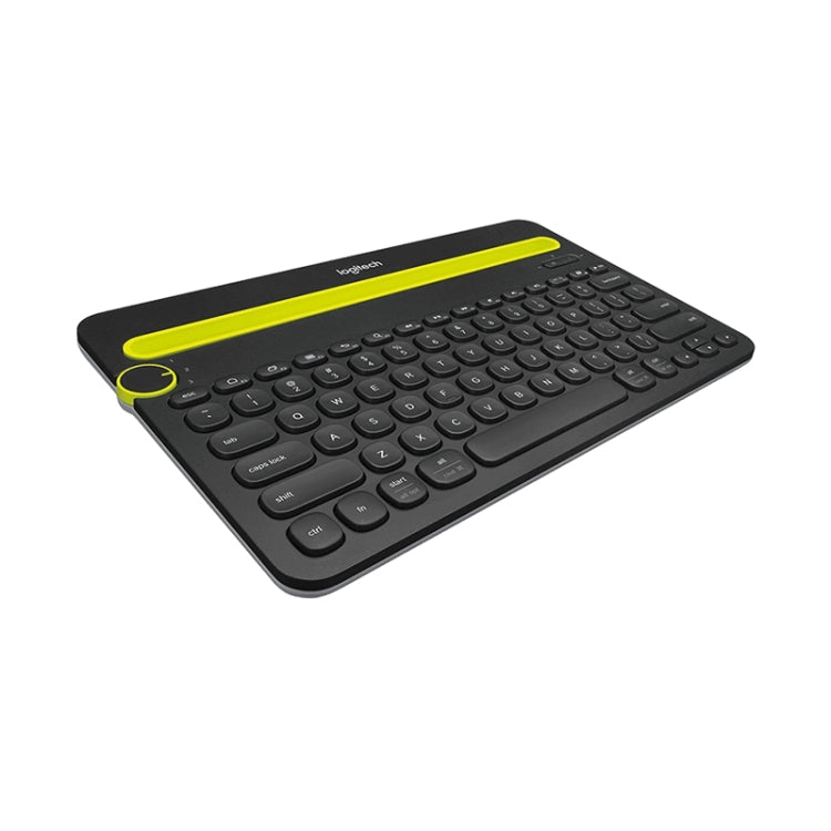 Logitech K480 Multi-device Bluetooth 3.0 Wireless Bluetooth Keyboard with Stand (Black) - Wireless Keyboard by Logitech | Online Shopping UK | buy2fix