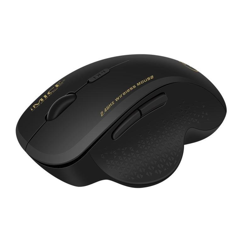 iMICE G6 Wireless Mouse 2.4G Office Mouse 6-button Gaming Mouse(Black) - Wireless Mice by iMICE | Online Shopping UK | buy2fix