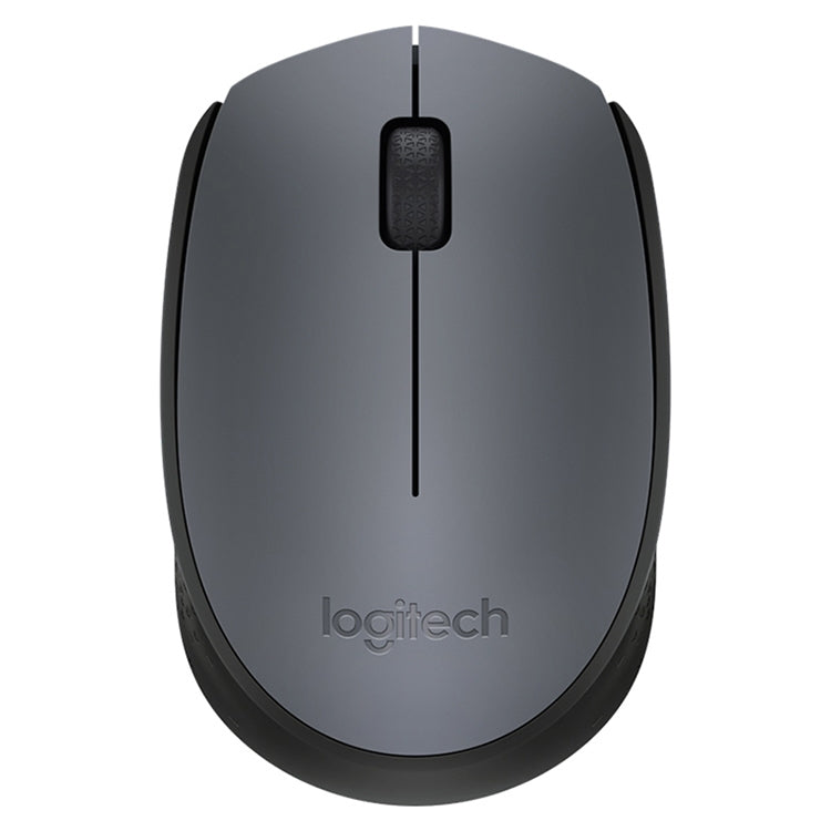 Logitech M170 1000DPI USB Wireless Mouse with 2.4G Receiver (Grey) - Wireless Mice by Logitech | Online Shopping UK | buy2fix
