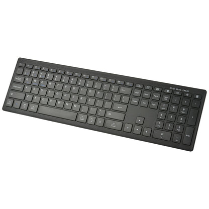 169 2.4Ghz + Bluetooth  Dual Mode Wireless Keyboard, Compatible with iSO & Android & Windows (Black) - Wireless Keyboard by buy2fix | Online Shopping UK | buy2fix