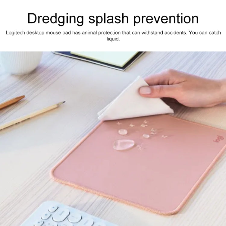 Logitech Soft Mouse Mat Pad (Pink) - Mouse Pads by Logitech | Online Shopping UK | buy2fix