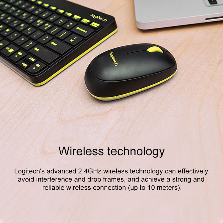 Logitech MK240 Nano Wireless Keyboard and Mouse Set (White) - Wireless Keyboard by Logitech | Online Shopping UK | buy2fix