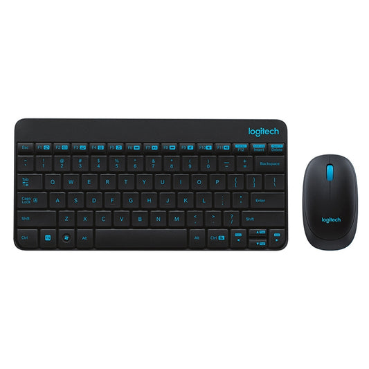 Logitech MK245 Nano Wireless Keyboard Mouse Set (Black) - Wireless Keyboard by Logitech | Online Shopping UK | buy2fix