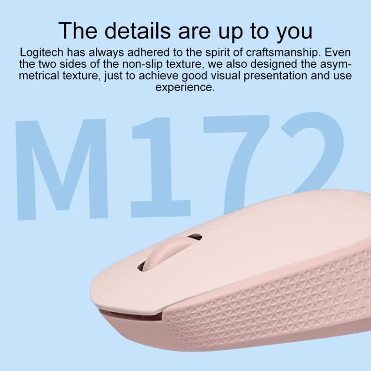 Logitech M172 1000DPI 2.4GHz Wireless Mouse (Blue) -  by Logitech | Online Shopping UK | buy2fix