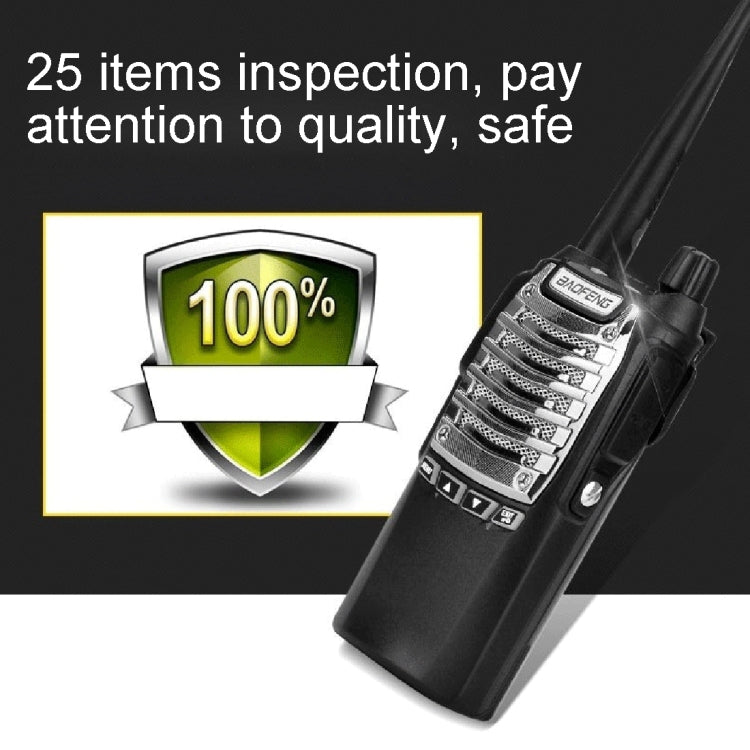 BAOFENG UV-8D Professional Dual Band Dual PTT Key Two-way Radio Walkie Talkie FM Transmitter - Handheld Walkie Talkie by BAOFENG | Online Shopping UK | buy2fix