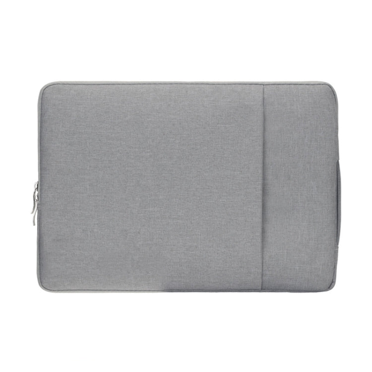 POFOKO C210 10-11 inch Denim Business Laptop Liner Bag(Grey) - 10 - 11 inch by POFOKO | Online Shopping UK | buy2fix