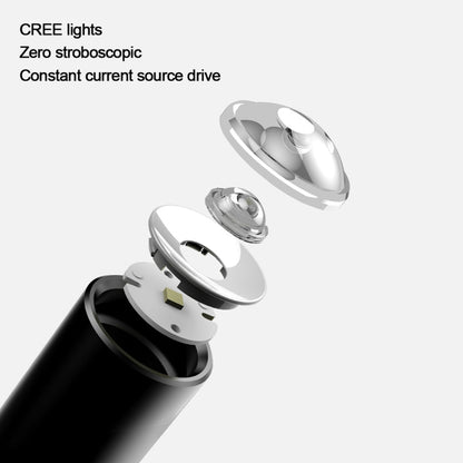 Original Xiaomi Youpin BEEBEST 10W Zoomable LED Flashlight, XP-L 1000 LM Portable LED Light with 4-levels Adjustable Brightness & 2-Modes(Black) - LED Flashlight by Xiaomi | Online Shopping UK | buy2fix