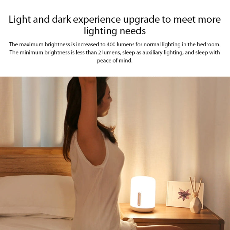 Original Xiaomi Mijia Bedside Lamp 2 LED Night Light Touch & Smart App Control - Night Lights by Xiaomi | Online Shopping UK | buy2fix