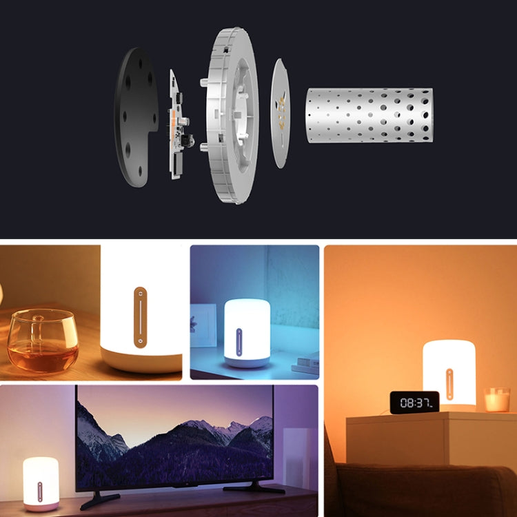 Original Xiaomi Mijia Bedside Lamp 2 LED Night Light Touch & Smart App Control - Night Lights by Xiaomi | Online Shopping UK | buy2fix