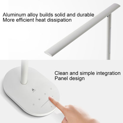 Original Huawei Smart OPPLE 2S LED Desk Lamp Folding Adjust Reading Table Lamp Brightness Lights, Support HUAWEI HiLink, US Plug(White) - Desk Lamps by Huawei | Online Shopping UK | buy2fix