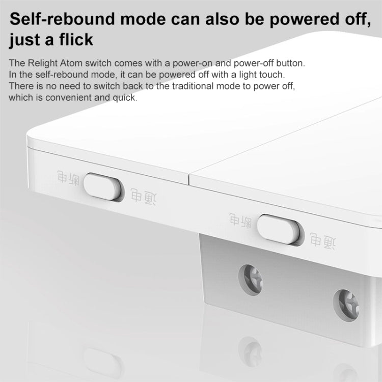 Original Xiaomi Youpin YLKG13YL Yeelight Two Buttons Smart Wall Switch - Consumer Electronics by Xiaomi | Online Shopping UK | buy2fix