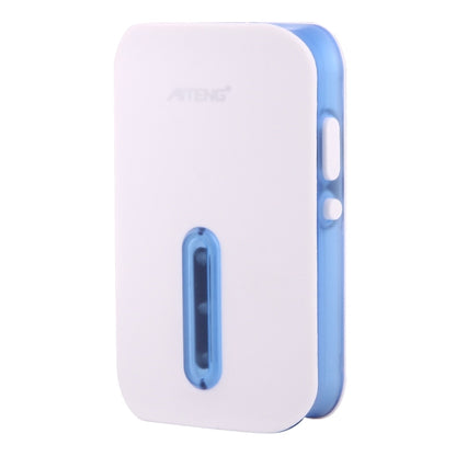 AITENG V017G Life Waterproof Battery-Free Wireless Doorbell, 1 Receiver + 1 x Transmitter, Receiver Distance: 130m, US Plug - Wireless Doorbell by AITENG | Online Shopping UK | buy2fix